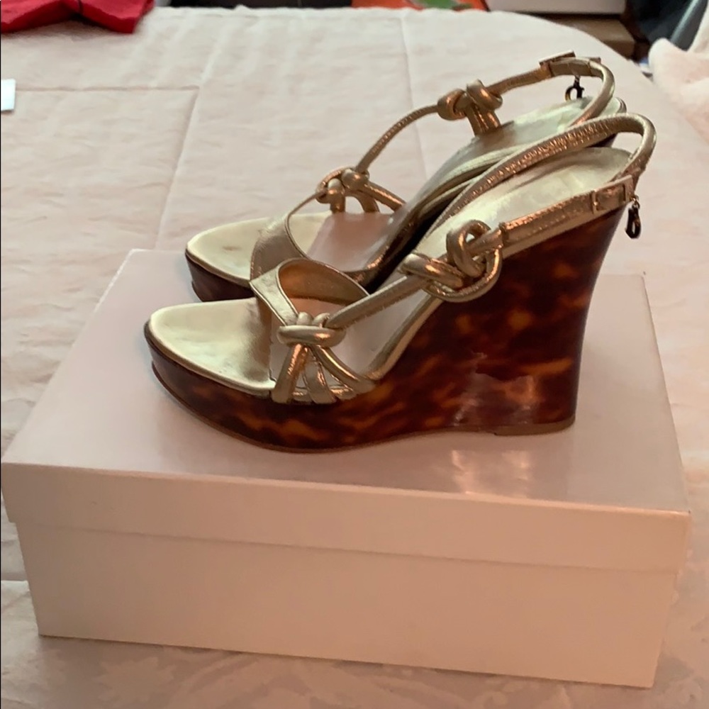 Christian Dior Wedge Sandals